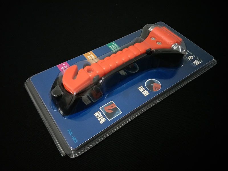 汽车用品安全锤吸塑包装